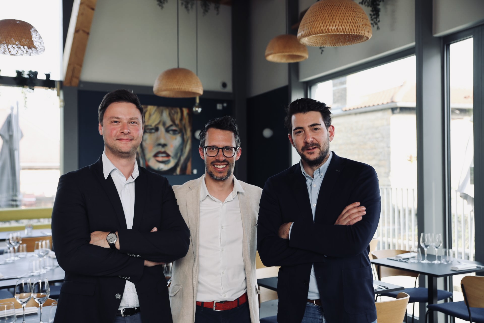 Les trois associés de Chefs d'Or